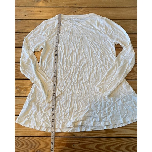 NEW J Jason Wu Semi Fit Swing Top Size Small Women’s Cream - Picture 5 of 8